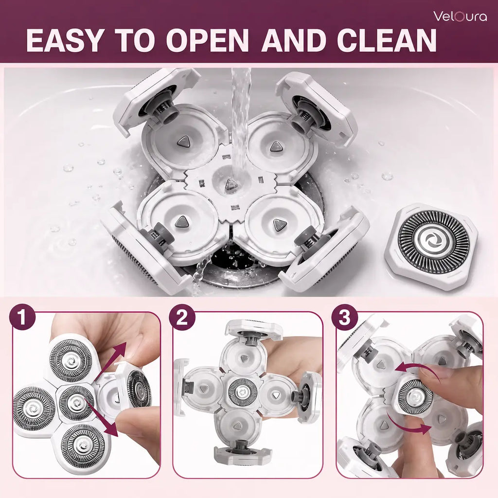 Veloura, easy to open and clean